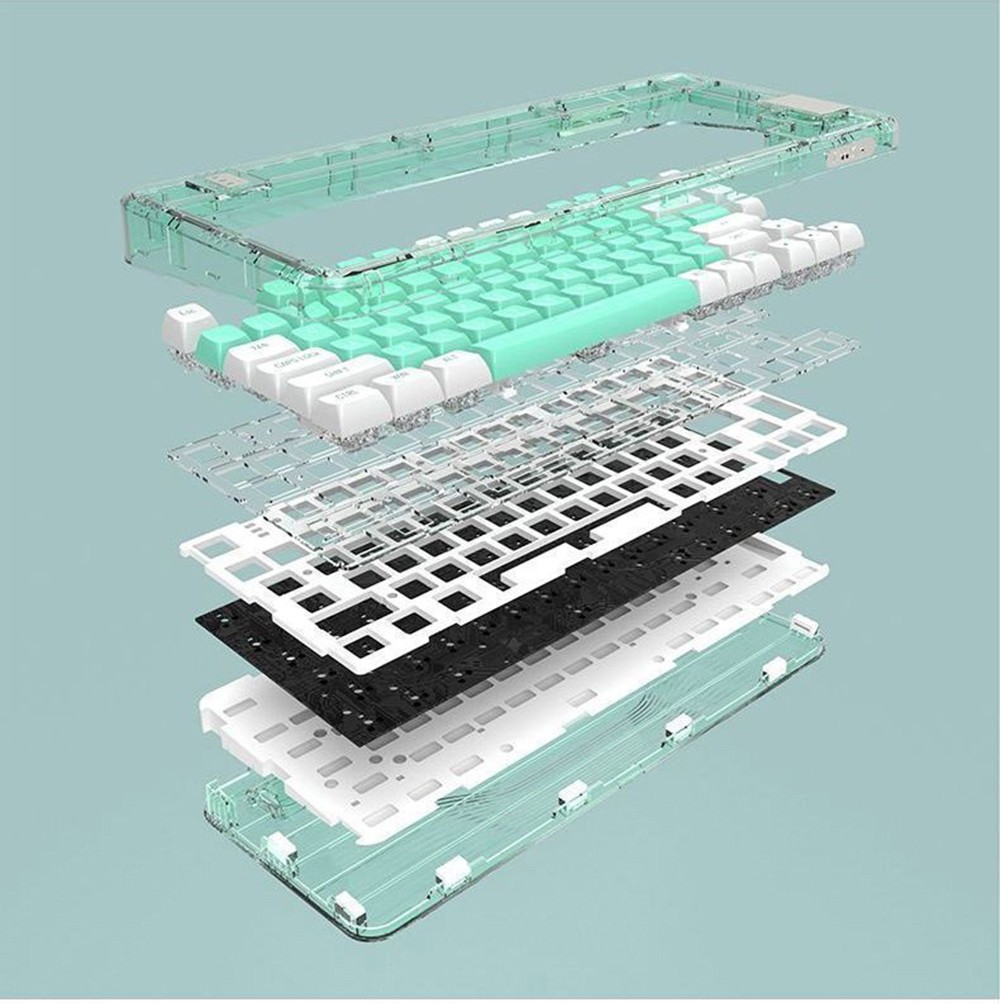 CoolKiller CK75 75 80Keys Gasket Mechanical Keyboard