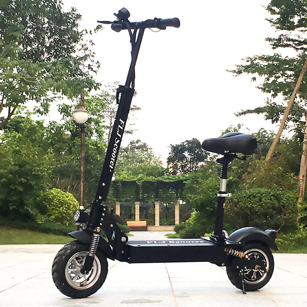 FLJ T11 1200W 2 Dual Motors Electric Scooter With Seat 517208 10 