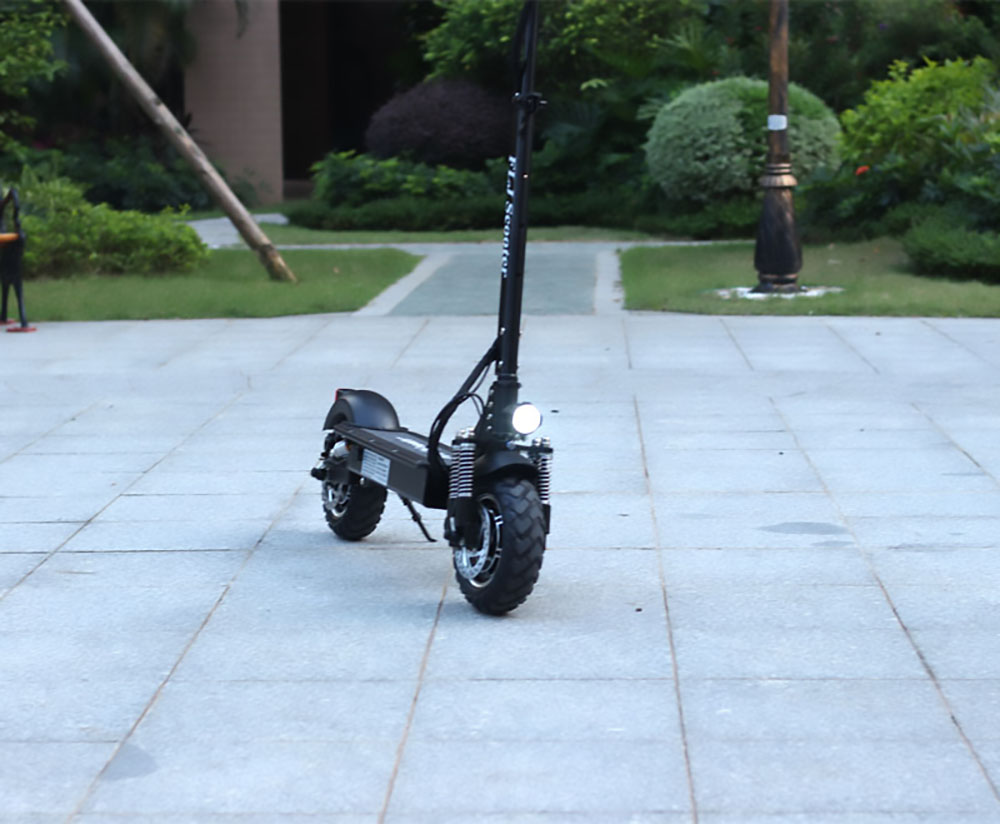 FLJ T11 1200W*2 Dual Motors Electric Scooter 10'' Tire 52V LG 30Ah Battery for 90-120km Range with Seat