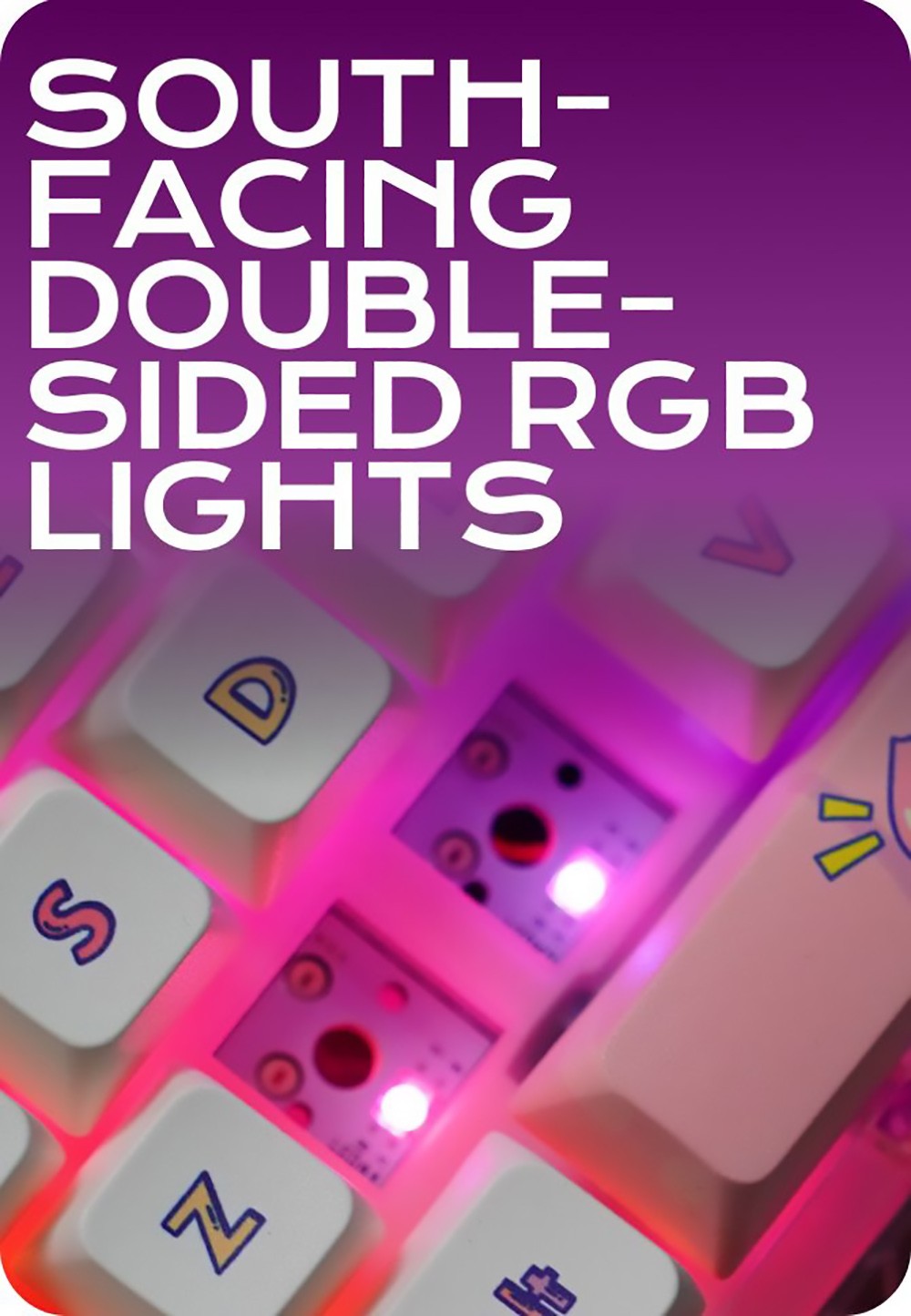 FirstBlood B67 65 Full Acrylic Gasket Mount Mechanical Keyboard