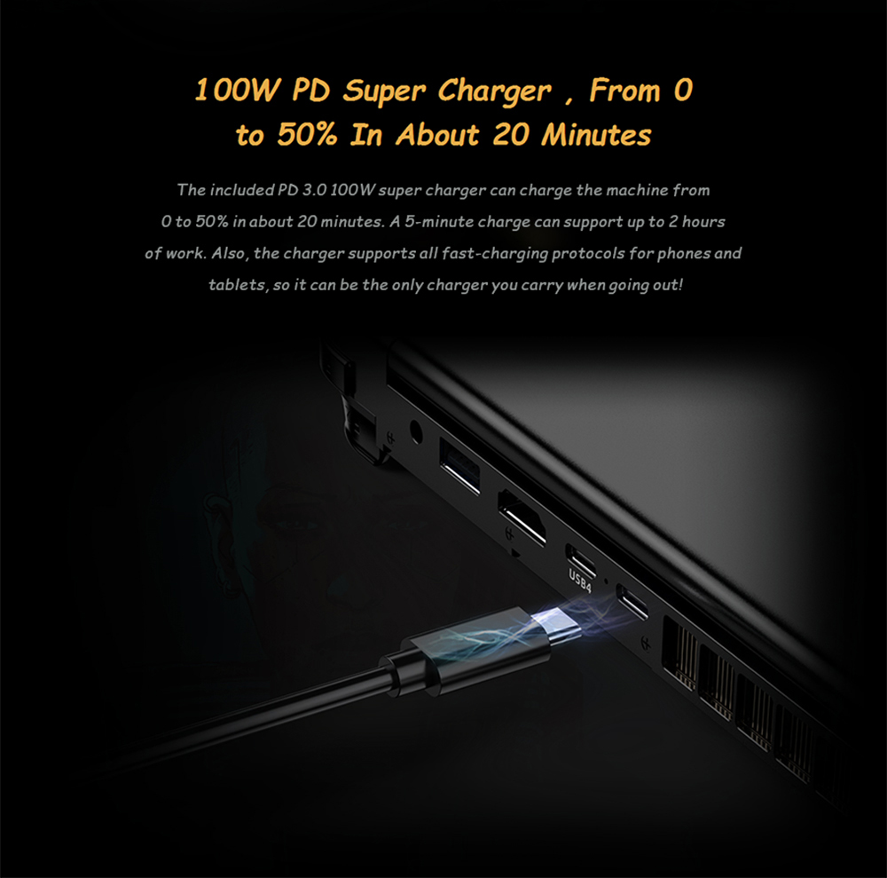 GPD WIN Max 2 Smallest Handheld Gaming Laptop 10.1 Inch Touch Screen  CPU AMD 6800U Mini PC RAM 32GB SSD 2TB - US Plug