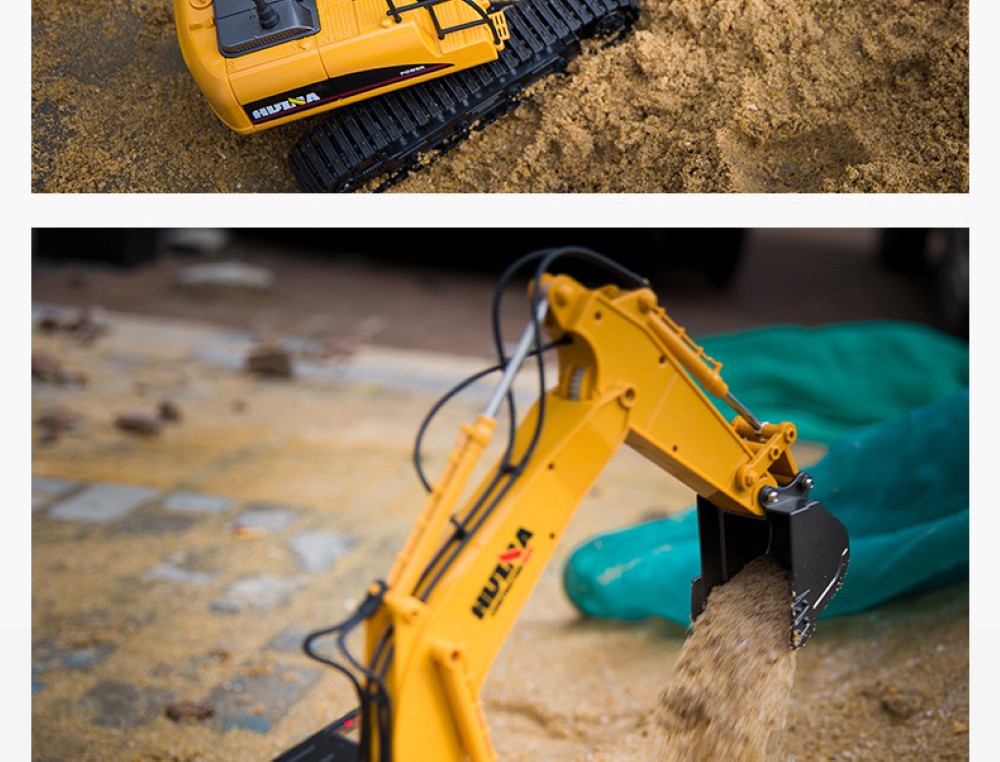 HUINA Excavator 15 Channel with 2.4G Remote Control