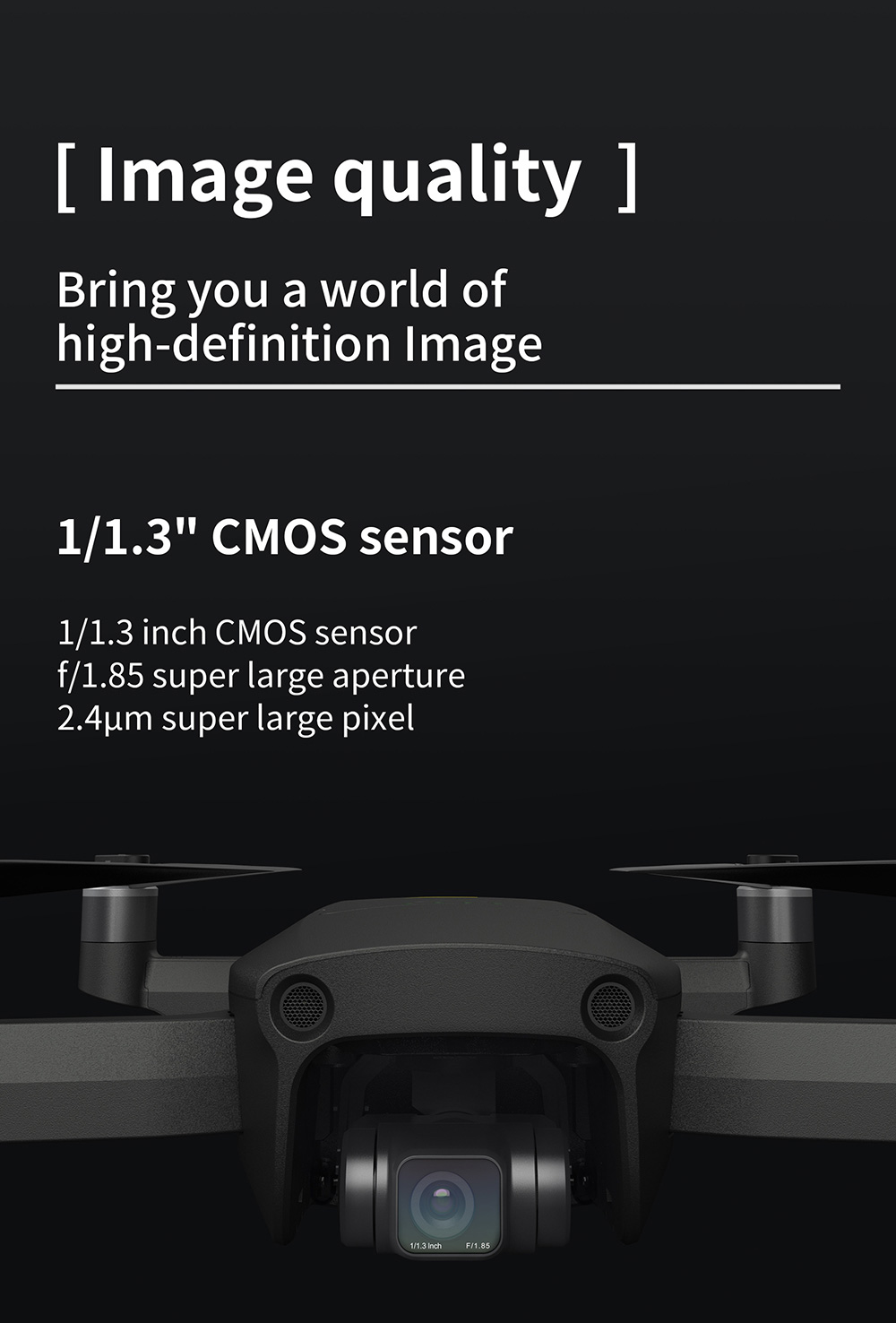 Hubsan ACE GPS 10KM FPV with 1/1.3' CMOS 4K Camera 3-axis Gimbal 35mins Flight Time - Without Storage Bag One Battery