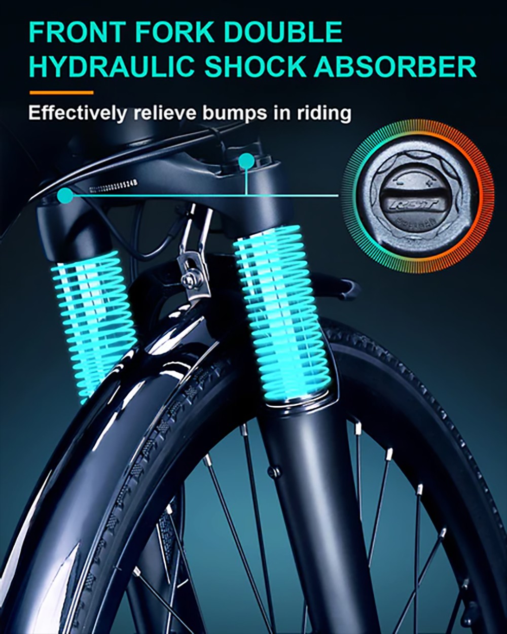 MAGMOVE CEH55M 28 Inch City Electric Bike Bafang Mid-Drive 250W Motor 25Km/h Speed 36V 13Ah LISHEN Detachable Battery 100KM Max Range 150KG Load Double Disc Brakes Shimano 8-Speed Gear Front Shock Absorption - Step Thru 18 MAGMOVE CEH55M 28'' City E-bike Bafang Mid-mounted 250W Motor 13Ah Detachable Battery Double Disc Brakes for Female