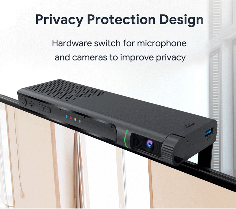 MECOOL KA2 Android TV 10.0 TV BOX with 1080P Camera Mic S905X4 2G RAM 16G ROM 2.5G+5G WIFI Bluetooth