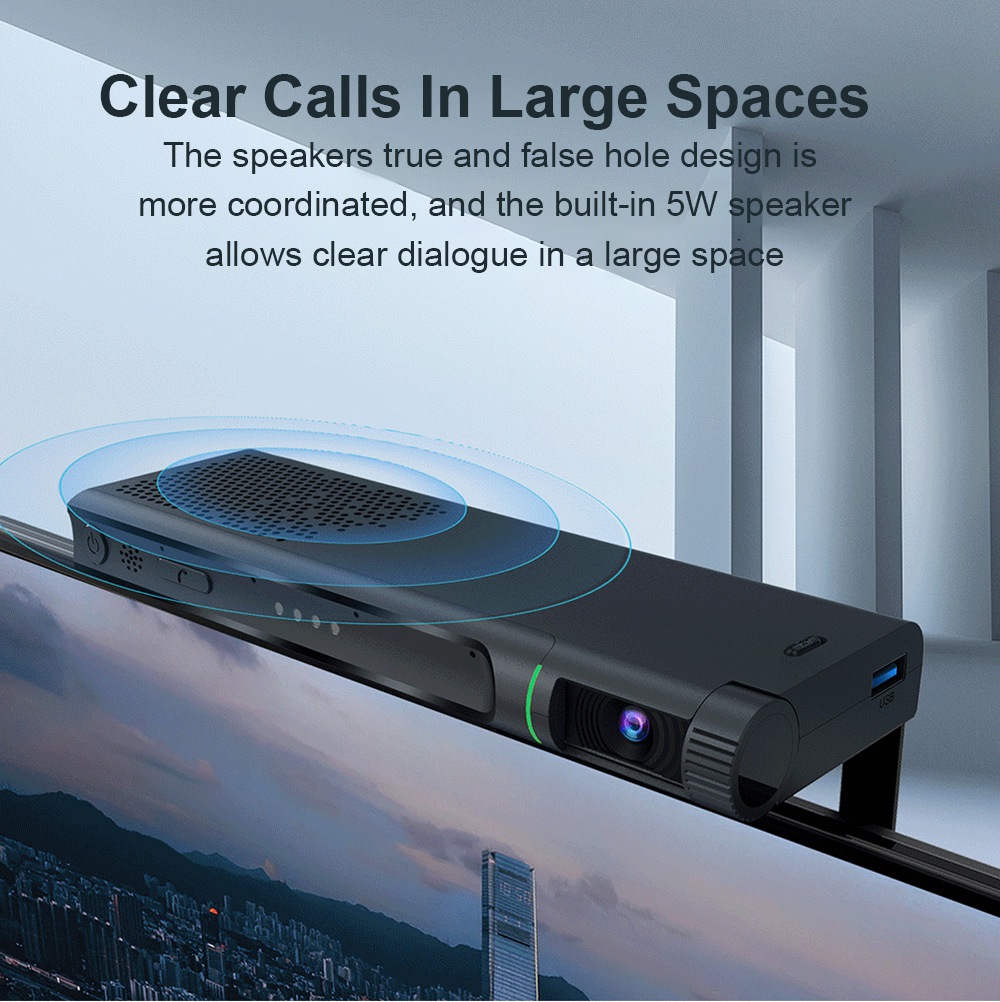 MECOOL KA2 Android TV 10.0 TV BOX with 1080P Camera Mic S905X4 2G RAM 16G ROM 2.5G+5G WIFI Bluetooth