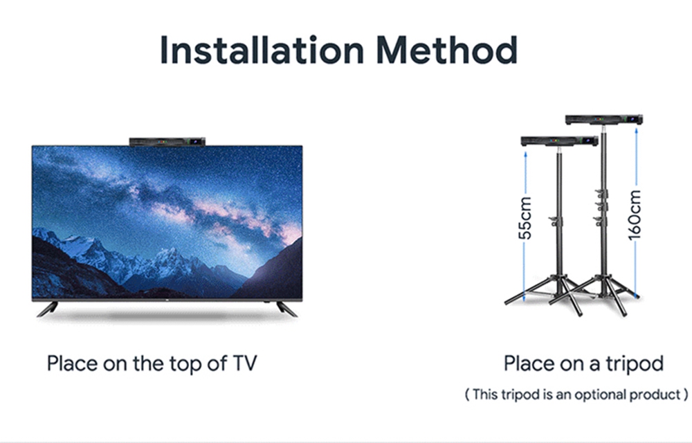MECOOL KA2 Android TV 10.0 TV BOX with 1080P Camera Mic S905X4 2G RAM 16G ROM 2.5G+5G WIFI Bluetooth