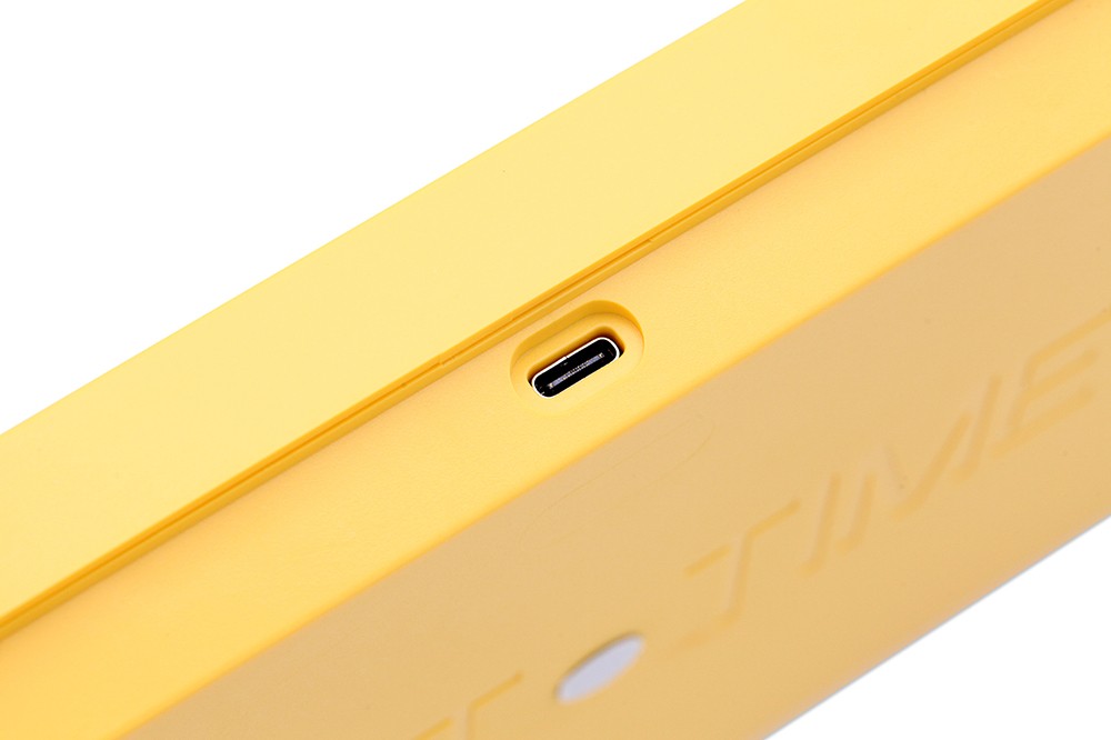 NEXT TIME 75 (X75) 82keys 75% Gasket Hot Swappable Wired Mechanical Keyboard Kit With Knob Control - Yellow