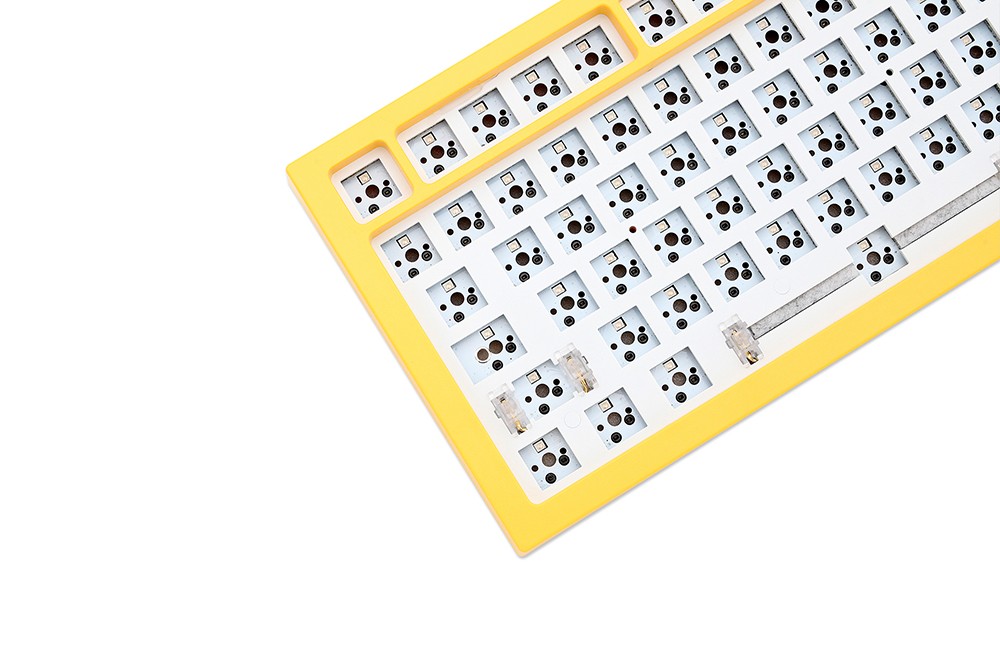NEXT TIME 75 (X75) 82keys 75% Gasket Hot Swappable Wired Mechanical Keyboard Kit With Knob Control - Pink