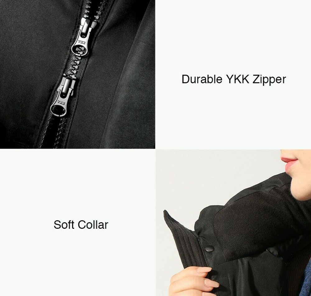 NINETYGO 90FUN Smart Heated Parka XL Black