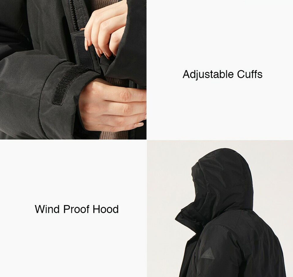 NINETYGO 90FUN Smart Heated Parka XL Black