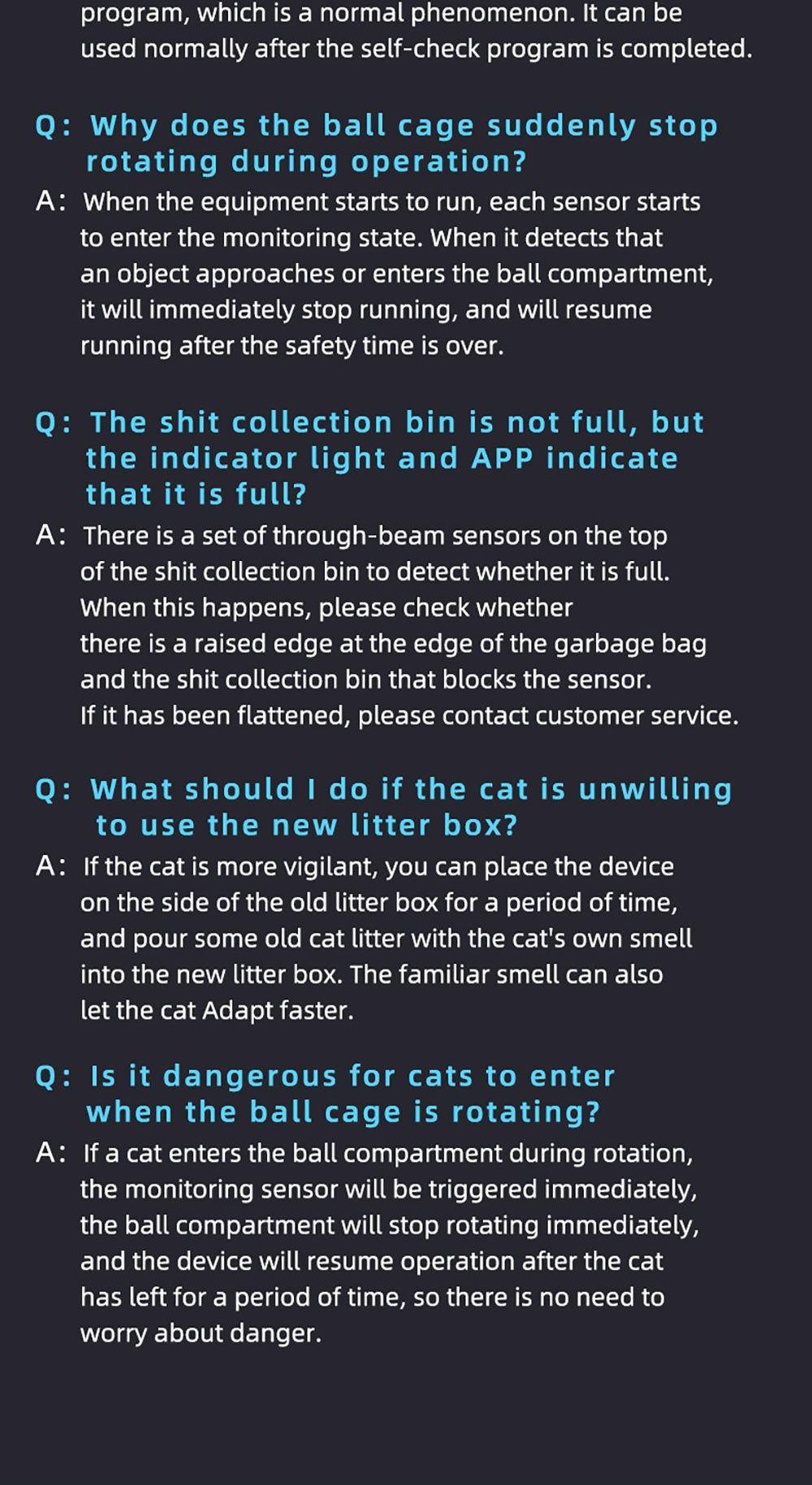 Petree Fully Automatic Cats Litter Basin 2.0 Box