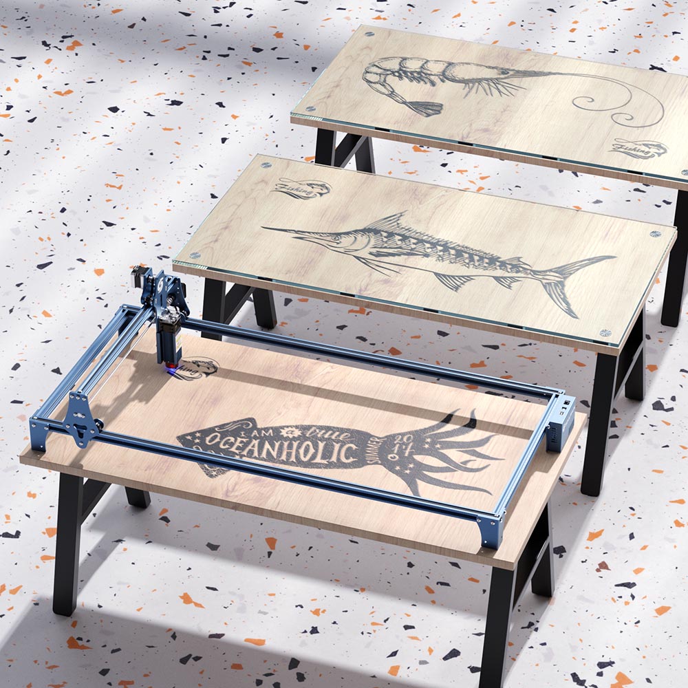 SCULPFUN Engraving Area Expansion Kit for S6/S6pro/S9 Laser Engraving Machine Quick Assembly