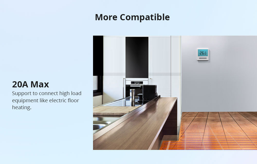 5PCS Sonoff TH Origin THR320 20A Smart Temperature Humidity Monitoring Switch, ESP32 Chip Smart Scene Remote Control 19 Sonoff TH Origin THR320 20A Smart Temperature Humidity Monitoring Switch, ESP32 Chip Smart Scene Remote Control