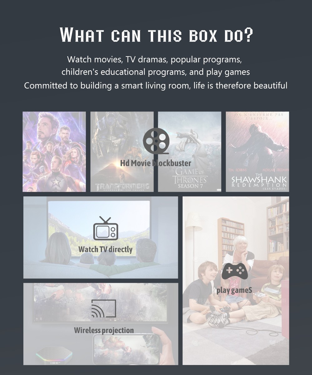 T95Z Plus TV BOX Android 12 Allwinner H618 4GB RAM 32GB ROM 2.4G+5G WIFI Bluetooth 5.0 WiFi 6 - AU Plug 26 T95Z Plus TV BOX Android 12 Allwinner H618 4GB RAM 32GB ROM 2.4G+5G WIFI Bluetooth 5.0 WiFi 6 - AU Plug