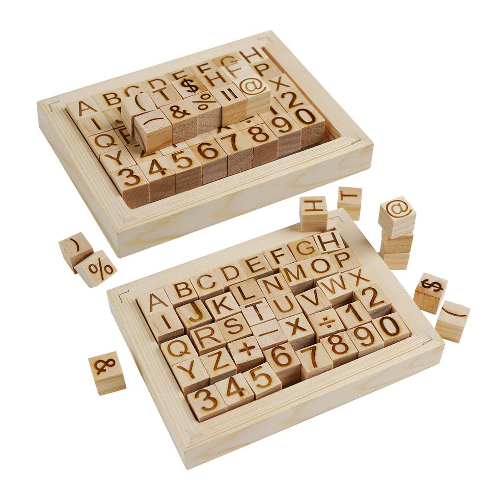 TWO TREES Engraver Material Pack Kit, Wood/Leather/Stainless Stain/Kraft Cardboard for Laser Engraving/Cutting, 75Pcs