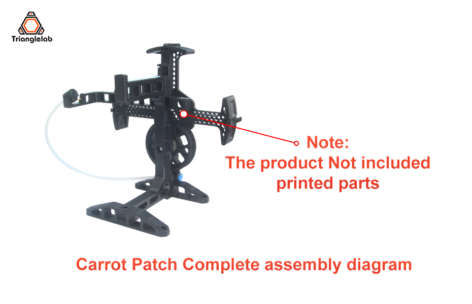 Trianglelab Trident MMU Kit 02 Enrager Rabbit Carrot Feeder Patch ERCP Easy BRD V1.1 Multi Material 6-Colour Extruder for VORON Printer