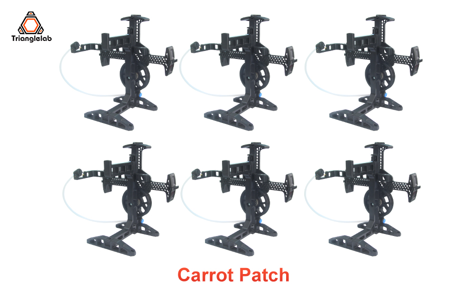 Trianglelab Trident MMU Kit 02 Enrager Rabbit Carrot Feeder Patch ERCP Easy BRD V1.1 Multi Material 6-Colour Extruder for VORON Printer
