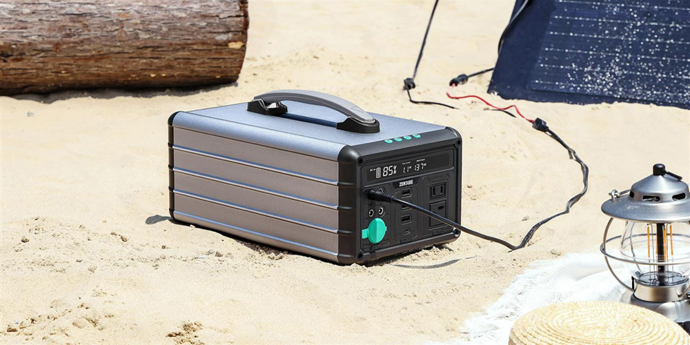 Zendure SuperBase 1000M Portable Power Station, 1016Wh/607Wh Battery Capacity, 1000W Output, 9 Ports, Low Noise, 10W LED