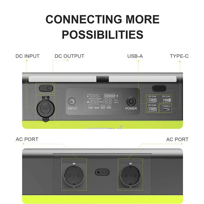 CTECHi GT1500 1500W Portable Power Station, 1210Wh LiFePO4 Battery, Pure Sine Wave Solar Generator, 60W PD Fast Charging 27 CTECHi GT1500 1500W Portable Power Station, 1 x BLUETTI SP120 120W Solar Panel, 1210Wh LiFePO4 Battery, Pure Sine Wave Solar Generator, 60W PD Fast Charging