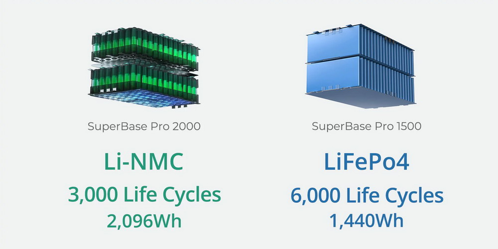 Centrale électrique portable ZENDURE SuperBase Pro 2000 2096Wh Capacité d'amplification de 3000W de grande capacité,  14 sorties,  écran clair de 6.1 pouces,  4G IoT intégré,  contrôle d'application,  charge à 80% en 1 heure,  avec roues de qualité industrielle - Prise UE