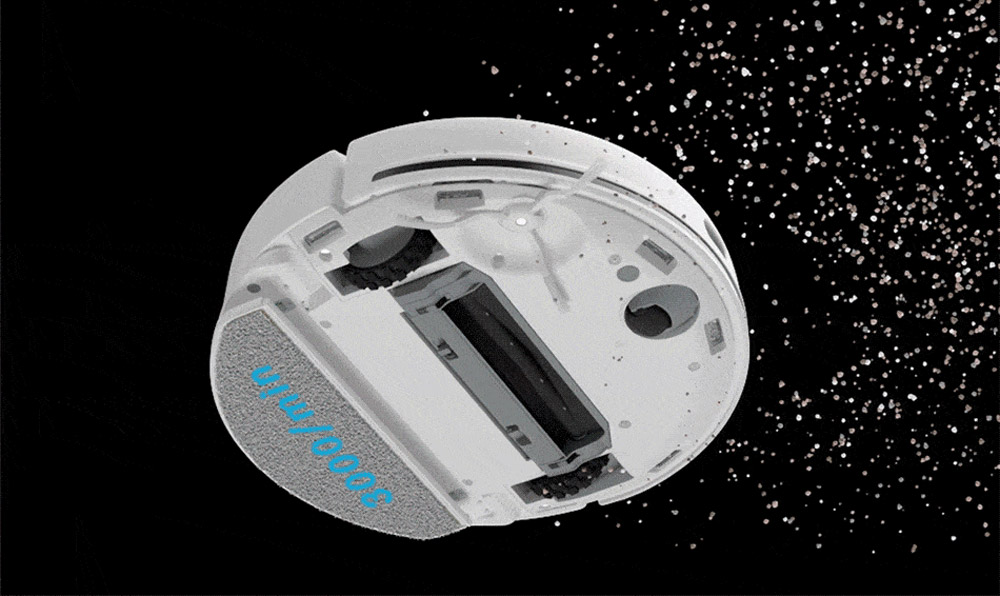 Redroad G10 Self-cleaning Robot Vacuum Cleaner 2800pa Suction High-Frequency Vibrating Mopping Auto Mop Lifting Electrolytic Water Sterilization LDS Navigation TOF Obstacle Avoidance 5200mAh Battery 450ml Dustbin 450ml Water Tank APP Control - White