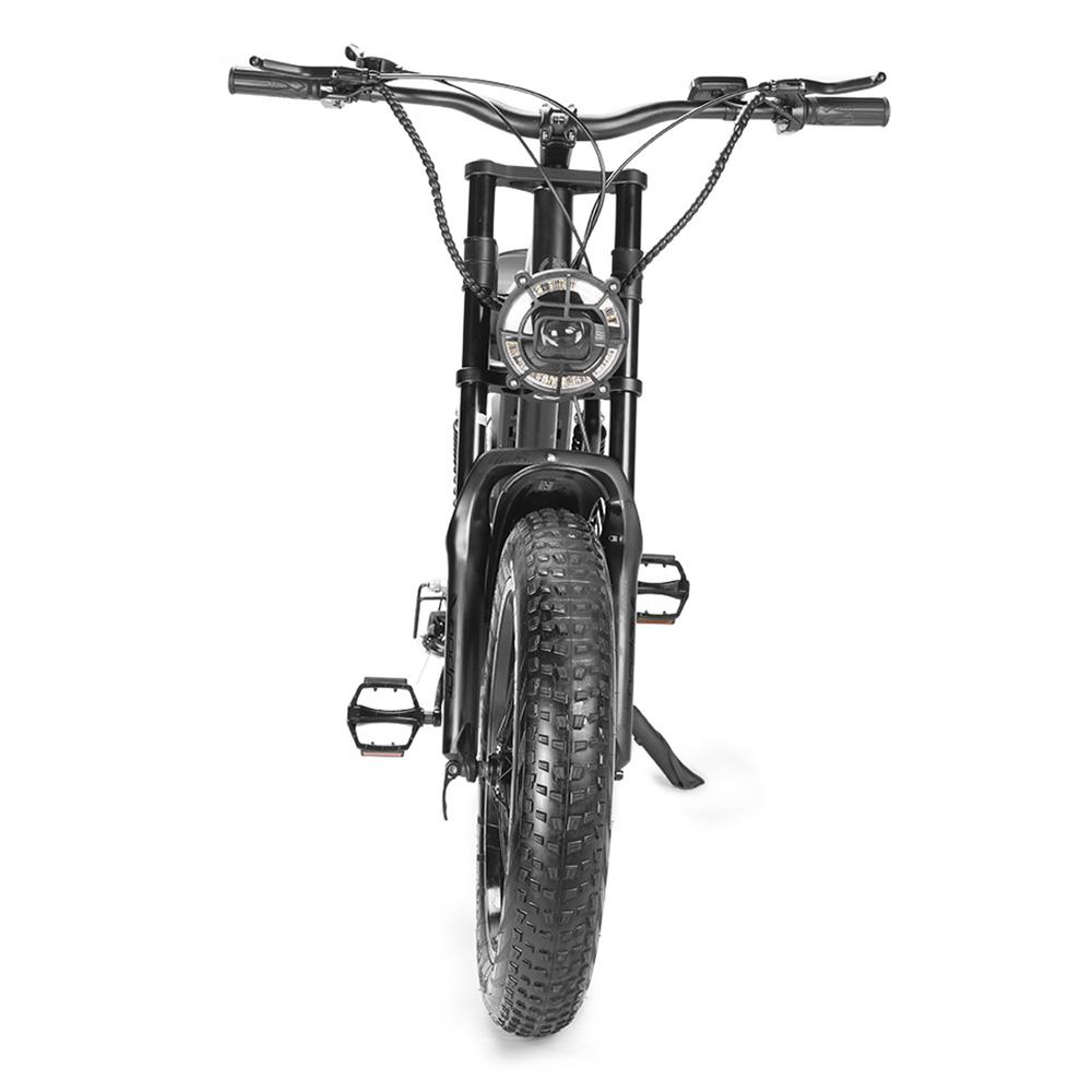 Z8 ELectric Bike 20*4.0 Inch Fat Tire 48V 500W Motor 15Ah Battery 45km/h Max Speed 7-Speed Shimano Derailleur Front & Rear Mechanical Disc Brake