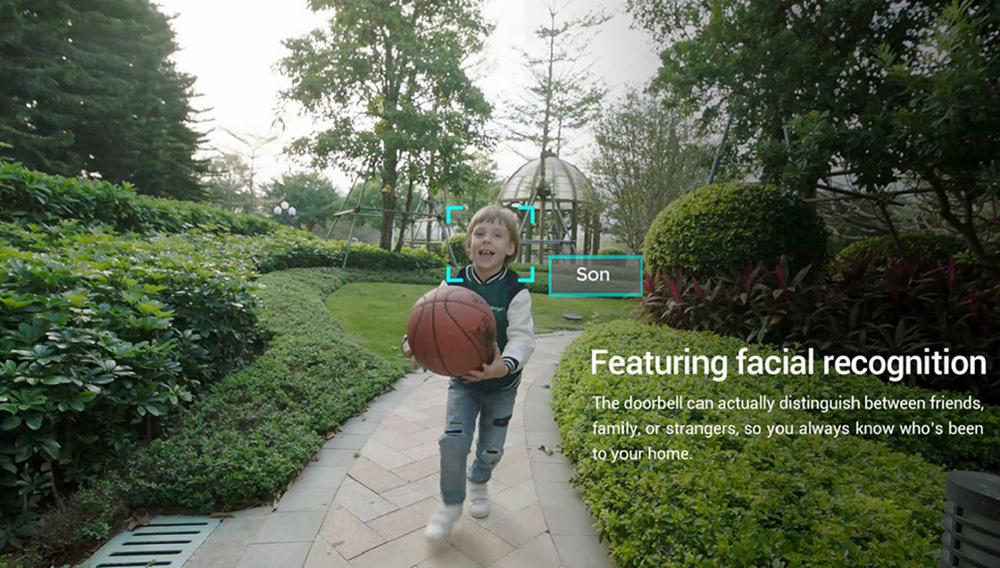 360 Video Doorbell X3, 5MP Camera, 8GB Storage Wi-Fi Base Station, Radar Sensor, Night Vision Anti-theft Automatic Siren, 5000mAh Battery