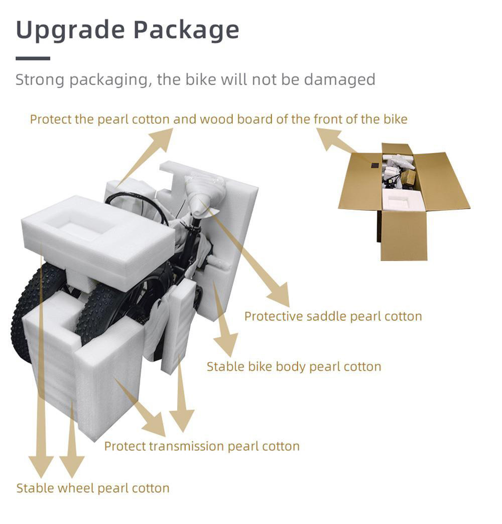 ADO A20+ Electric Folding Bike 20 inch City Bicycle 250W Hall Brushless Gear DC Motor SHIMANO 7-Speed Rear Derailleur 36V 10.4Ah Removable Battery 25km/h Max speed up to 60km Max Range IPX5 Double Shock-absorption Aluminum alloy Frame - White