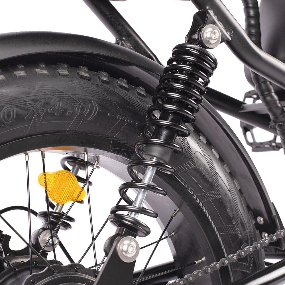 Z8 ELectric Bike 20*4.0 Inch Fat Tire 48V 500W Motor 15Ah Battery 45km/h Max Speed 7-Speed Shimano Derailleur Front & Rear Mechanical Disc Brake