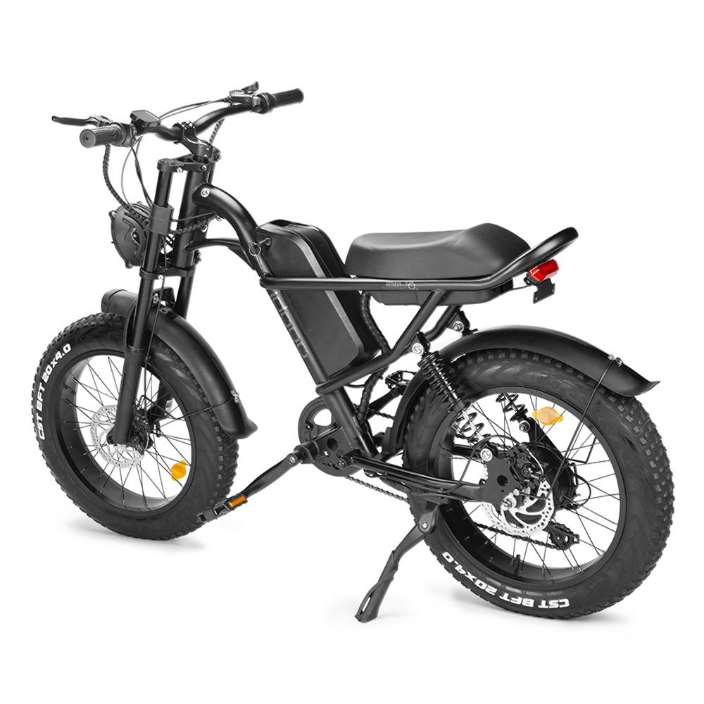 Z8 ELectric Bike 20*4.0 Inch Fat Tire 48V 500W Motor 15Ah Battery 45km/h Max Speed 7-Speed Shimano Derailleur Front & Rear Mechanical Disc Brake