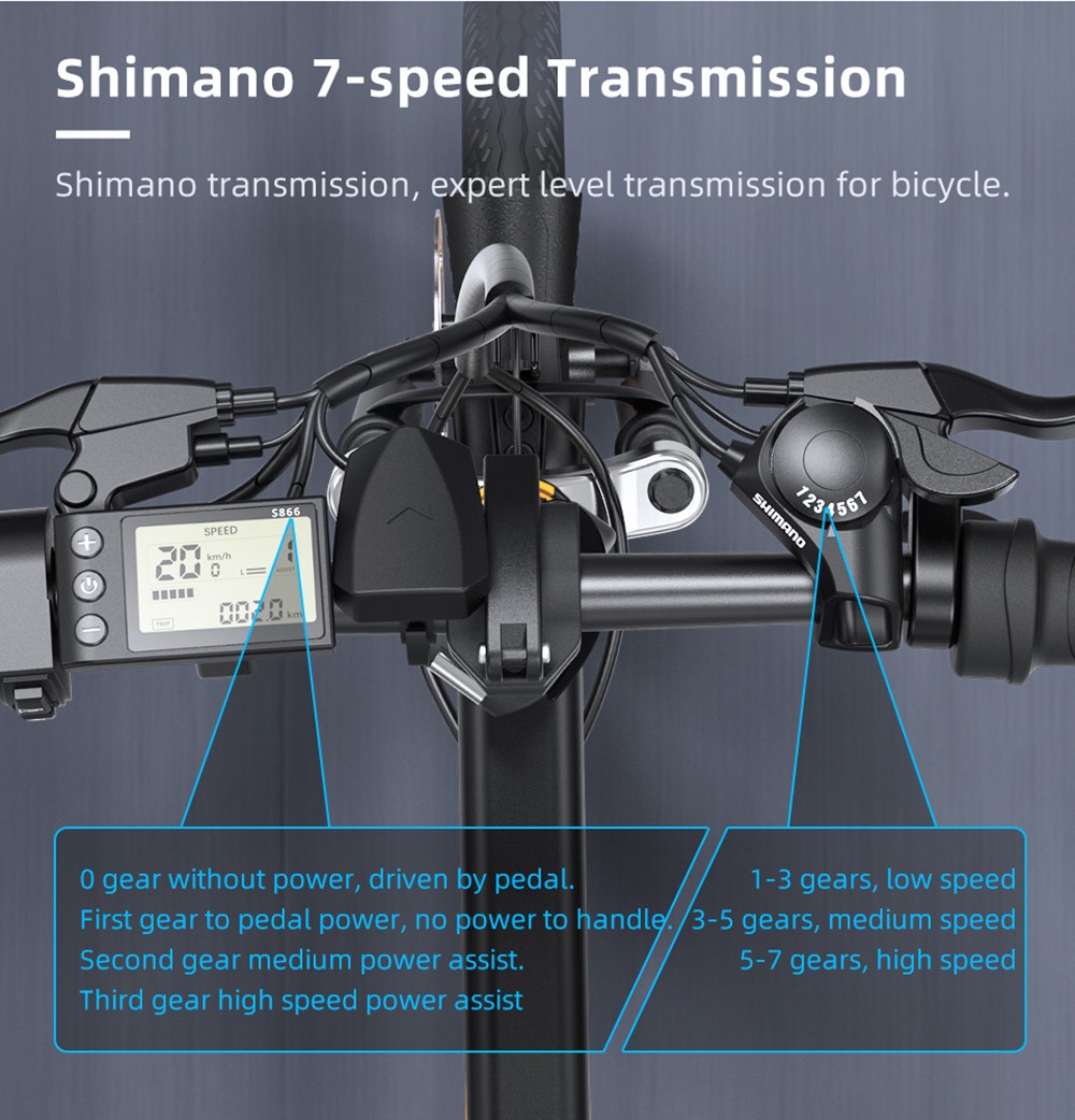 ADO A16 XE Folding Electric Bike 250W Geared Hub Motor 36V 7.5Ah Battery For 43 Mile Range 25km/h Max Speed - Grey 17 ADO A16 XE Folding Electric Bike 250W Geared Hub Motor 36V 7.5Ah Battery for 43 Mile Range 25km/h Max Speed - Grey