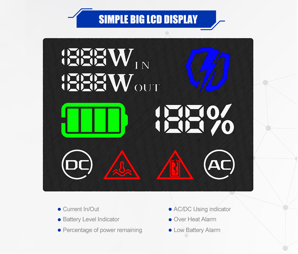 ATEM POWER AP500X Portable Power Station, 518Wh/140000mAh Solar Generator, 500W 110V AC Pure Sine Wave Inverter, 6 Outlets