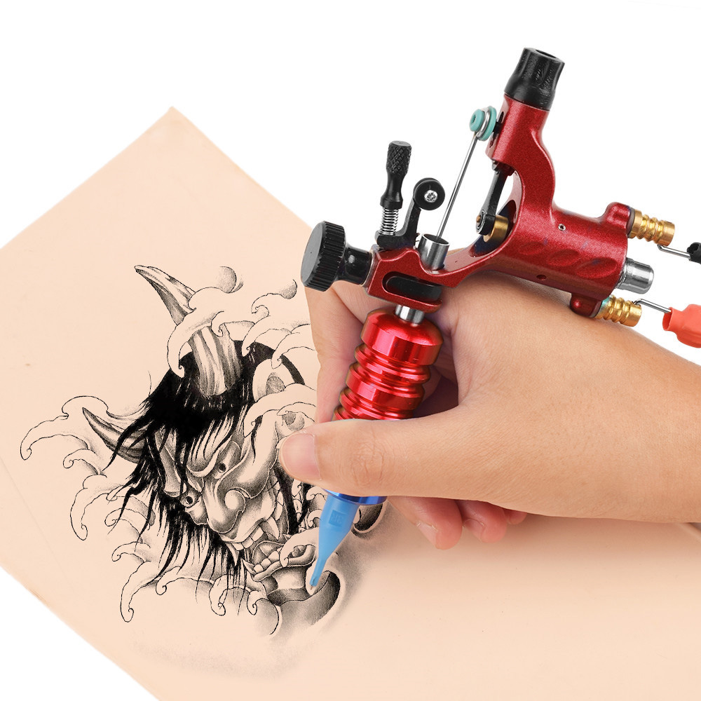 Dragonfly 2.0 Tattoo Machine Liner Shader Motor Rotary Machines Art Accessories - Red