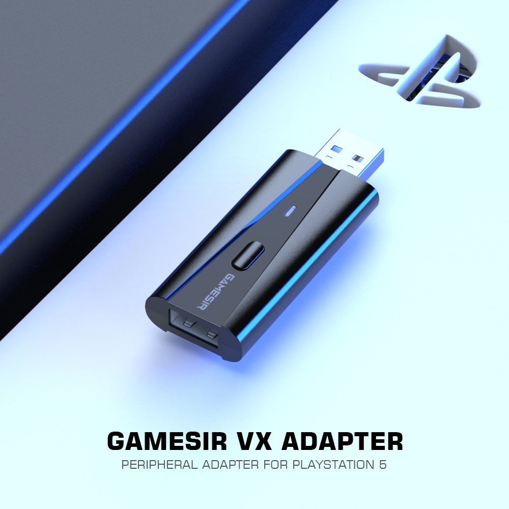 GameSir-VX Adapter for PS5 Console Wide Compatibility Plug and Play Black
