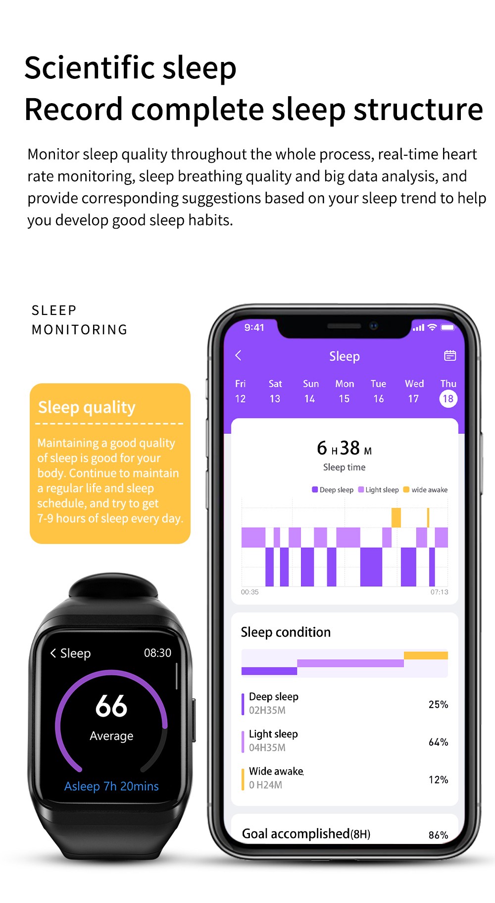 LOKMAT ZEUS 2 Smartwatch 1.69'' TFT Full Touch Screen GPS Sport Bracelet Heart Rate, Blood Oxygen Monitor - Green
