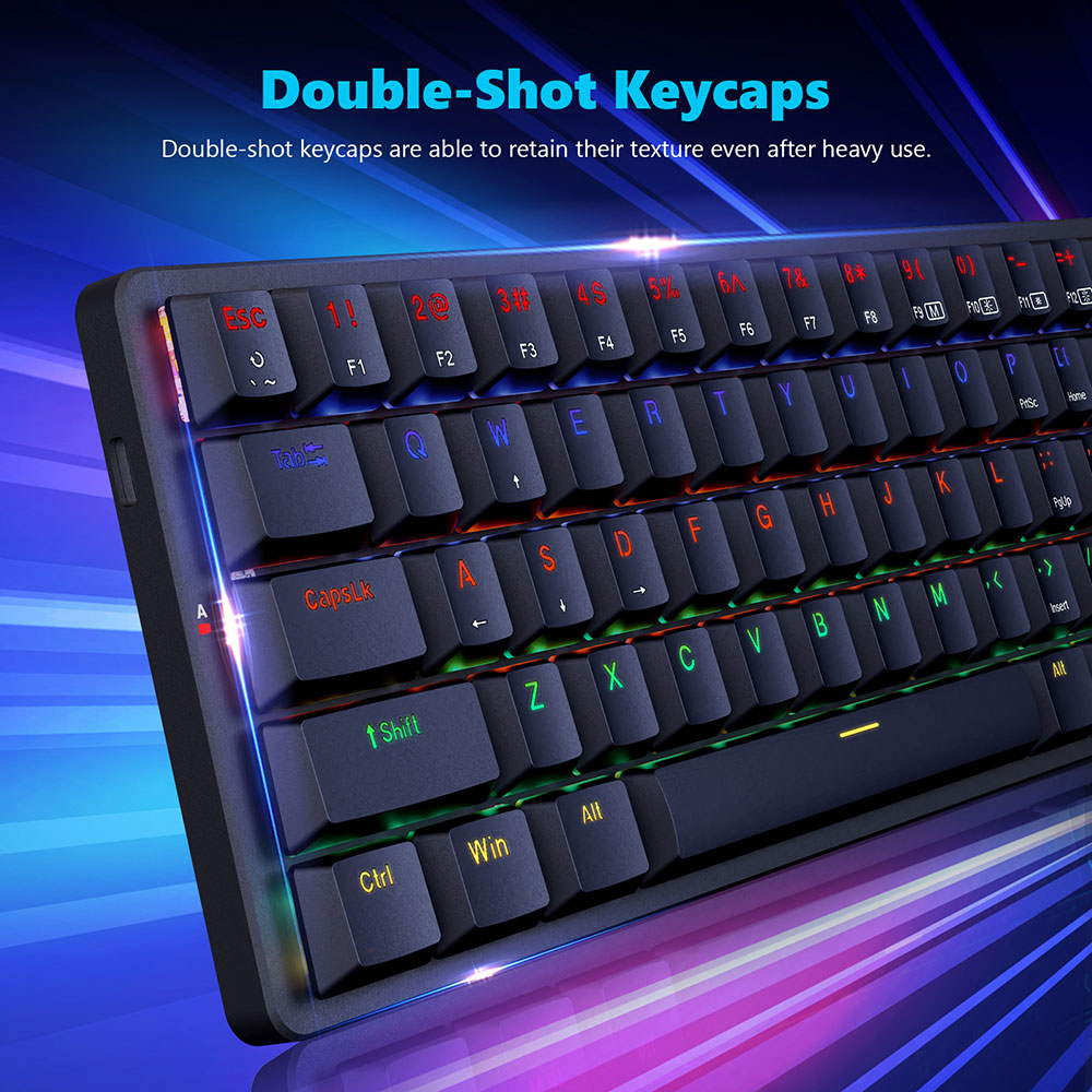 Redragon K615R Wired Mechanical Keyboard Black