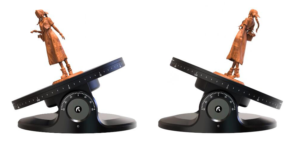 Revopoint MINI 3D Scanner Blue Light Precision 0.02mm, MINI Dual-Axis Turntable Combo - EU