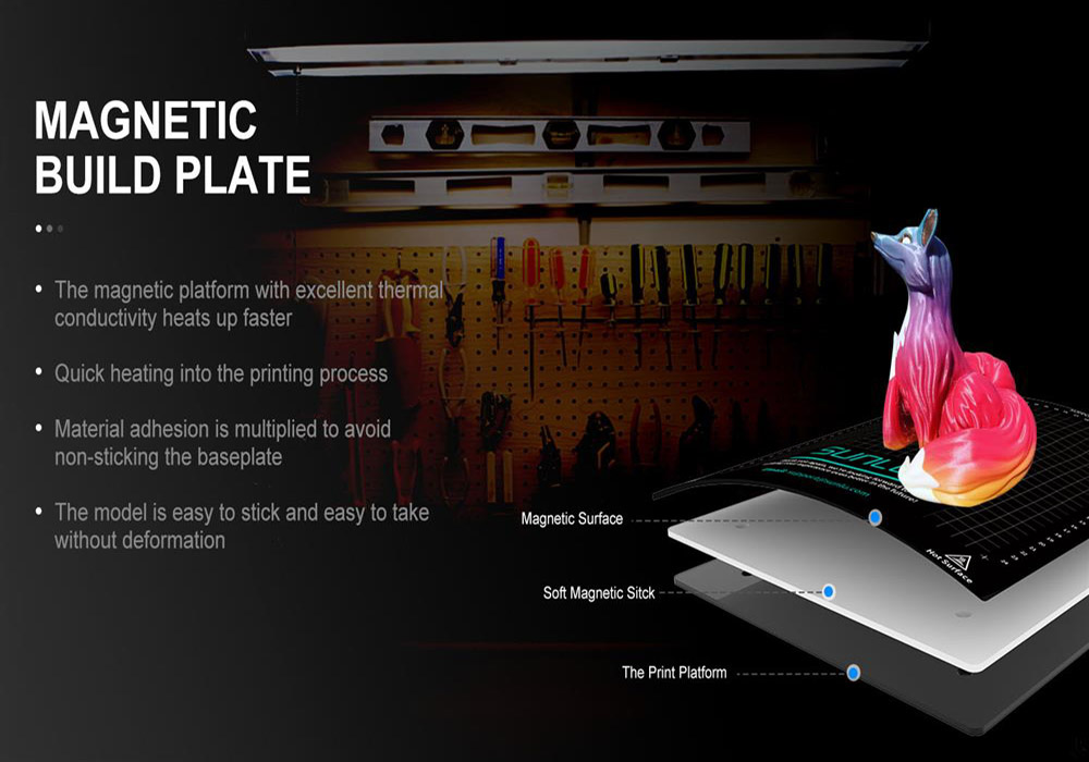 SUNLU 3D Printer Terminator 3 Fast Printing FDM 3D Printer, Up to 250mm/s, 32bit - UK