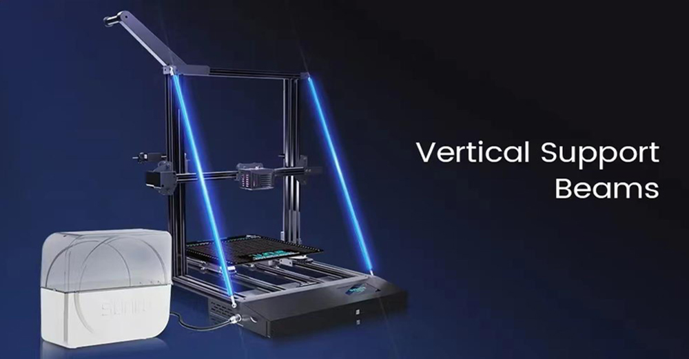 Sunlu Upgraded S9 Plus Large Size FDM 3D Printer with FilaDryer S1 up to 31*31*40 Printing Size Auto-leveling - UK