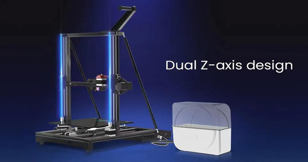 Sunlu Upgraded S9 Plus Large Size FDM 3D Printer with FilaDryer S1 up to 31*31*40 Printing Size Auto-leveling - US