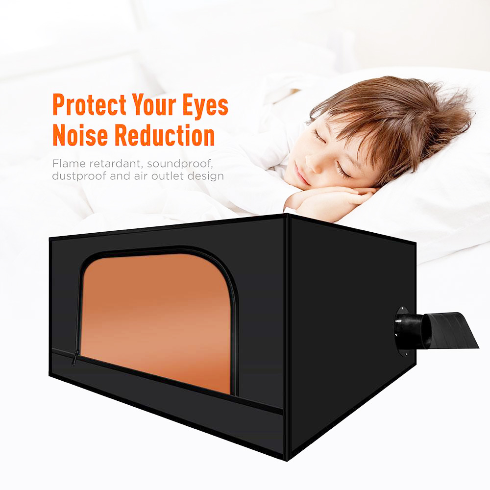 TEVOUP ACMER R10 Foldable Laser Engraver Enclosure With Air Outlet, Fireproof, Dustproof, 700*700*350mm 14 TEVOUP ACMER R10 Laser Engraver Enclosure with Vent Foldable Protective Cover, 700*700*350mm