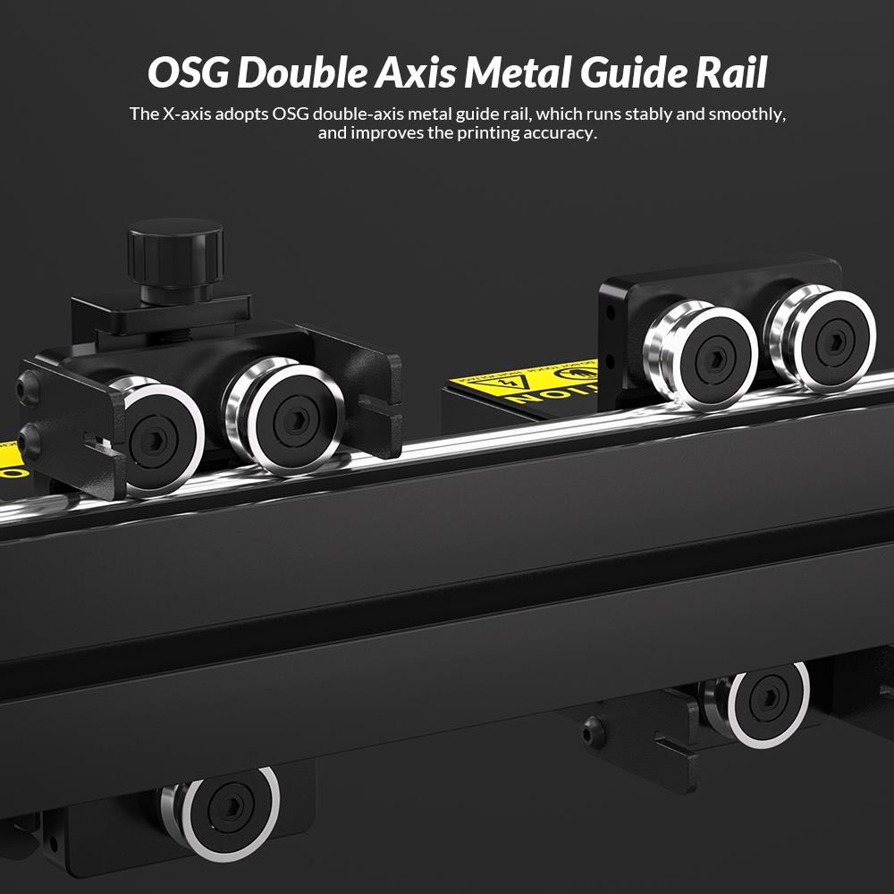 TRONXY Gemini XS Dual Extruder 3D Printer, Auto Leveling, Mirror Printing, Duplication Printing, Support Soluble, Color Touch Screen, 255x255x260mm