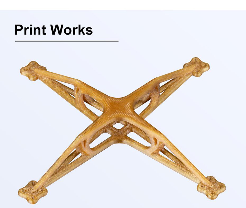 Trianglelab E3D V6 0.5mm Hardened Steel Nozzles, Printing PEI/PEEK/Carbon Fiber Filament, for V6 Hotend