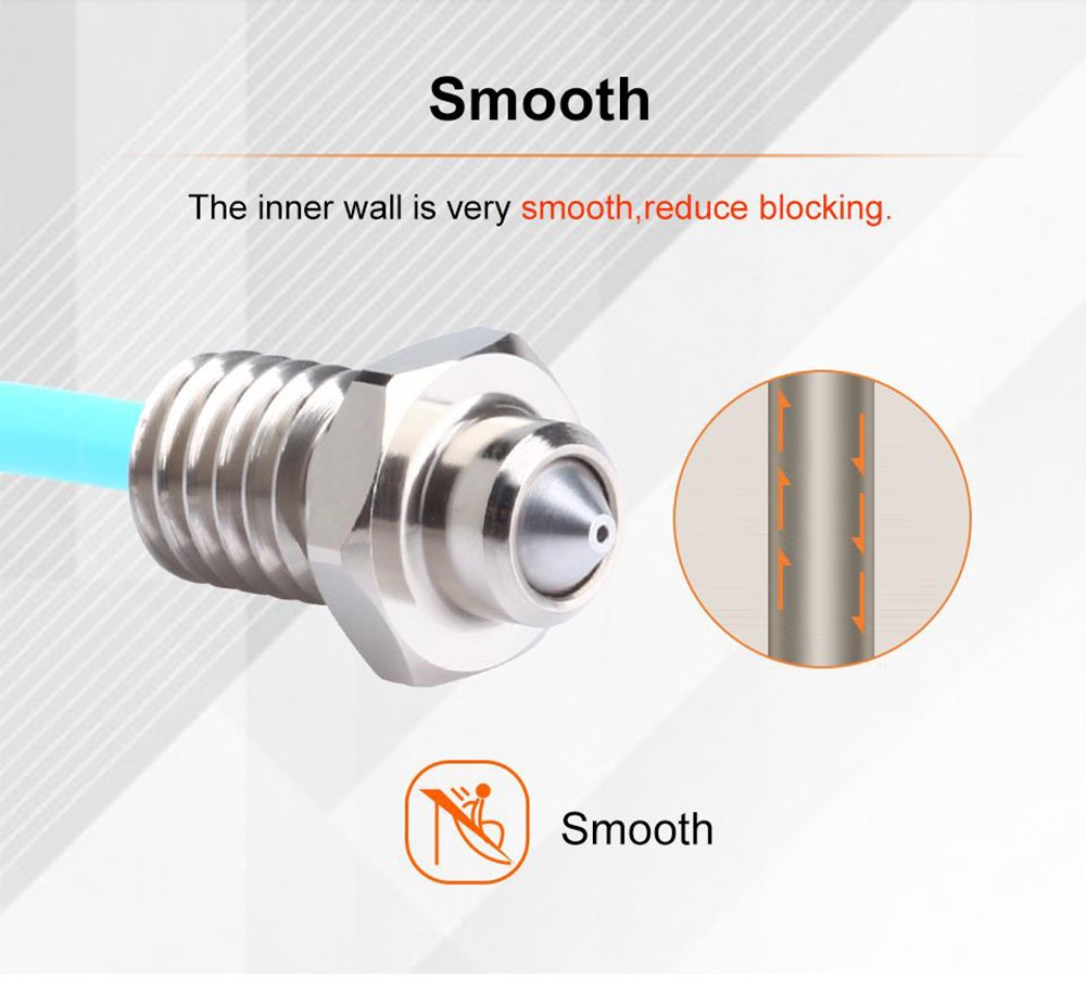 Trianglelab M6 ZS 0.6mm Nozzle, Hardened Steel Copper Alloy, High Temperature Resistant, for V6 Hotend 3D Printer