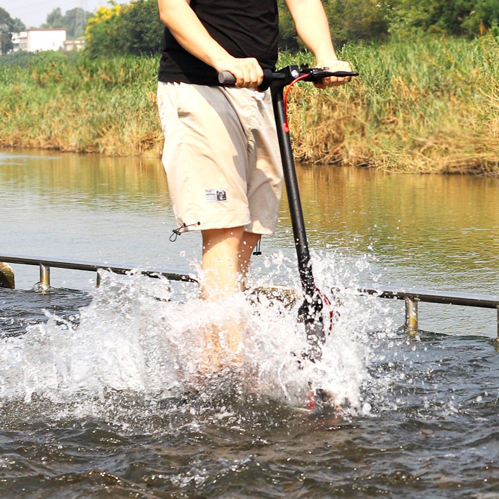 AOVOPRO M365GO Electric Scooter 350W Motor 36V 10.4Ah Battery Dual Brake App Control LCD Display Waterproof Foldable E-scooter