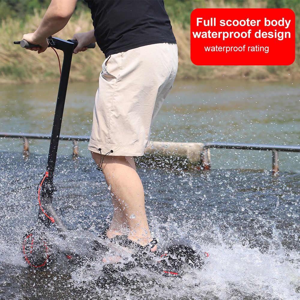 AOVOPRO M365GO Electric Scooter 350W Motor 36V 10.4Ah Battery Dual Brake App Control LCD Display Waterproof Foldable E-scooter