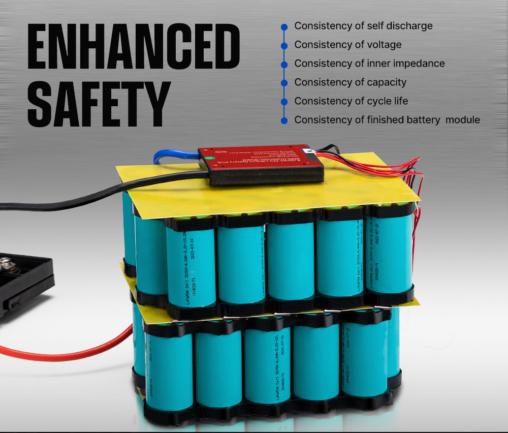 ATEM POWER 12V 50Ah Lifepo4 Battery, 50A Continuous Discharge, Deep Cycle, Built-in BMS, Run in Parallel or Series