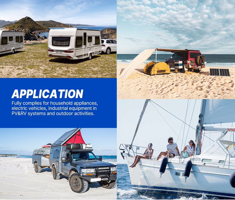 ATEM POWER 12V 50Ah Lifepo4 Battery, 50A Continuous Discharge, Deep Cycle, Built-in BMS, Run in Parallel or Series