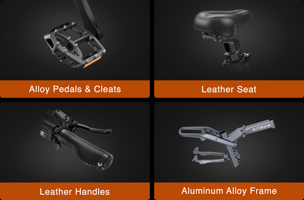 ENGWE X26 Electric Bike 48V 1000W Motor 19Ah & 7.5Ah Dual Battery for 57.7 Miles Range, 26*4.0 inch Fat Tire